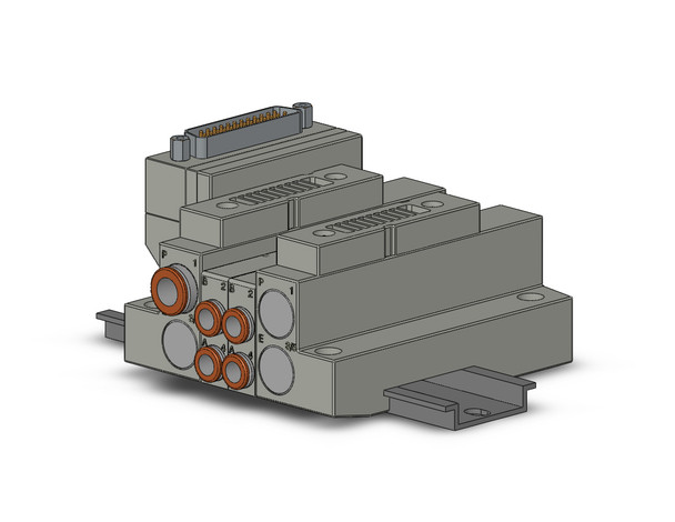 SMC SS5V1-16FD1-02DS-C6 4/5 Port Solenoid Valve