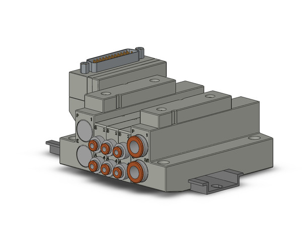 SMC SS5V1-16FD1-03U-N1 4/5 Port Solenoid Valve