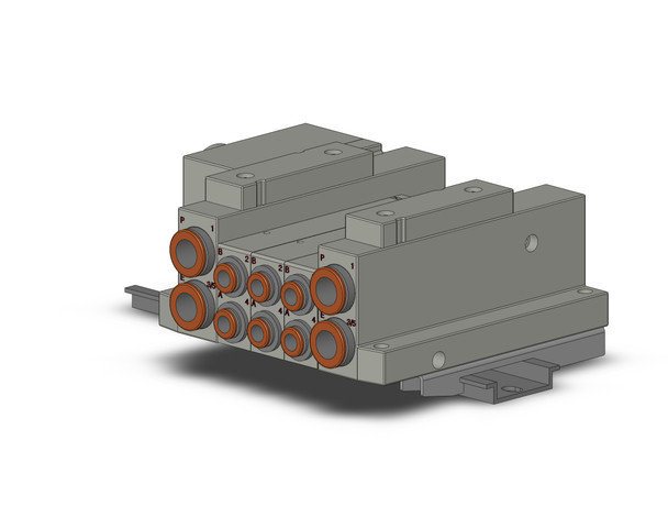 SMC SS5V2-W10CD-03B-N7-D 4/5 Port Solenoid Valve