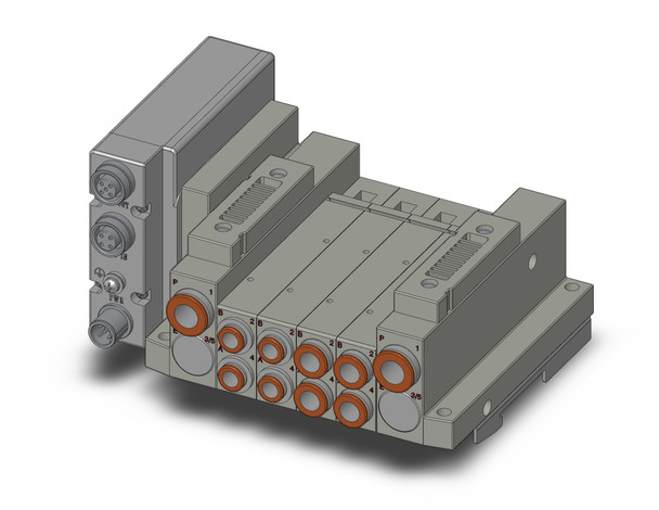 SMC SS5V2-W10S1FAD-04BS-N7-D0 4/5 Port Solenoid Valve