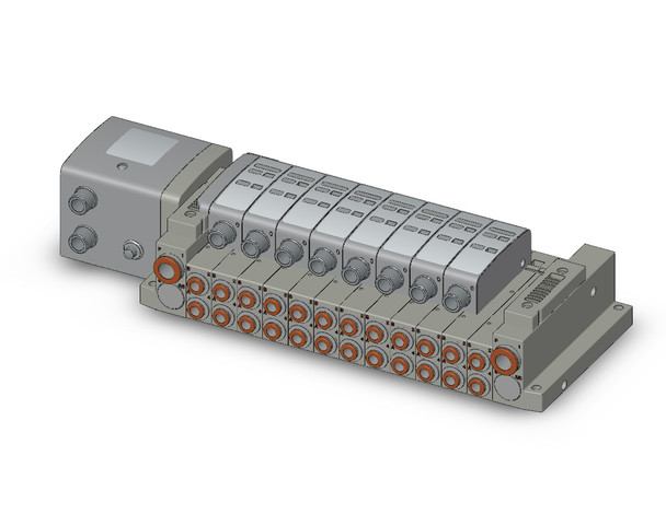 SMC SS5V2-W10S1QWD-12BS-C6-X160US 4/5 Port Solenoid Valve