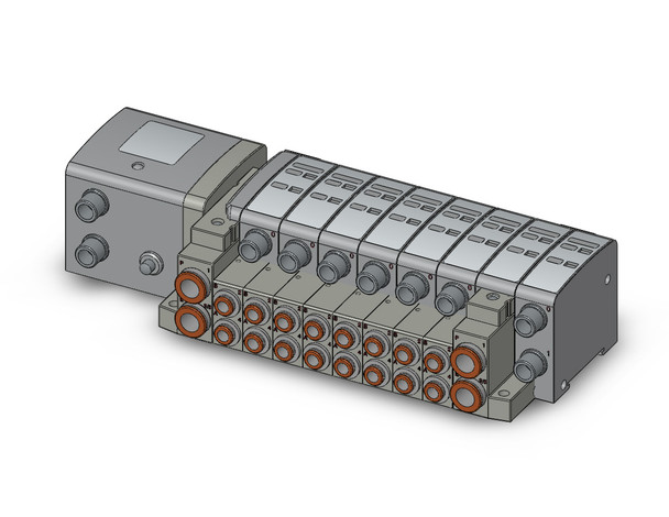 SMC SS5V2-W10S1ZEND-08B-C6 4/5 Port Solenoid Valve