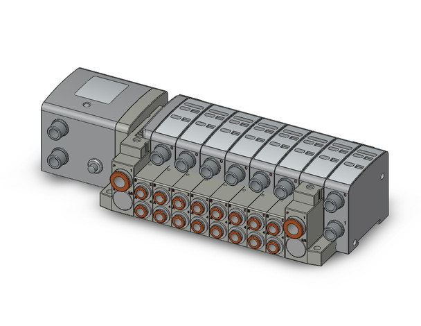 SMC SS5V2-W10S1ZEND-08BS-N7 4/5 Port Solenoid Valve