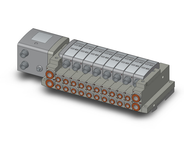 SMC SS5V2-W10S1ZEND-10B-N7-D0 4/5 Port Solenoid Valve