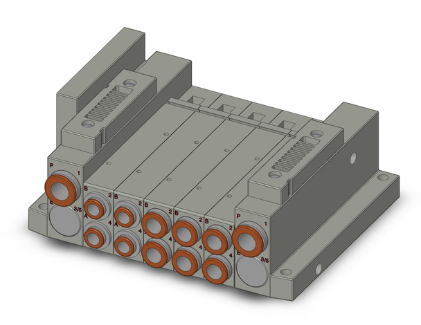 SMC SS5V2-W10S10D-05BS-N7 4/5 Port Solenoid Valve