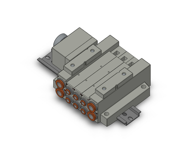 SMC SS5V2-W16CD-03B-C6 4/5 Port Solenoid Valve