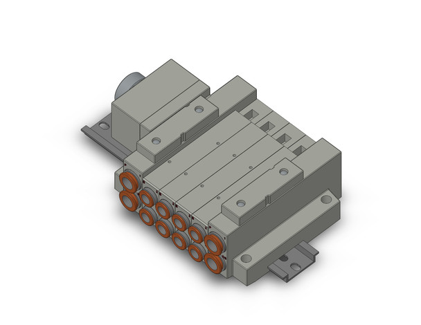 SMC SS5V2-W16CD-04B-C8 4/5 Port Solenoid Valve