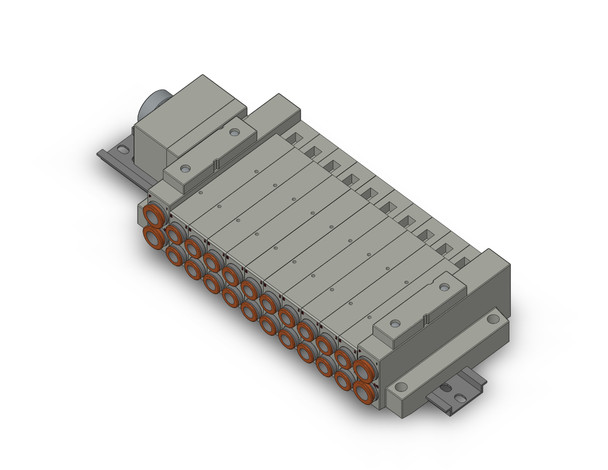 SMC SS5V2-W16CD-10B-N9 4/5 Port Solenoid Valve