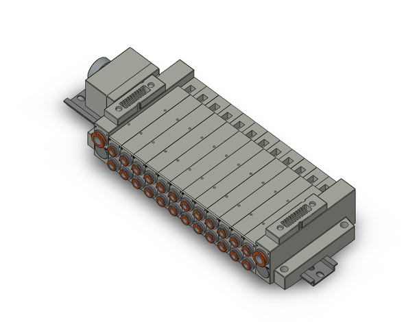 SMC SS5V2-W16CD-12BS-N7 4/5 Port Solenoid Valve