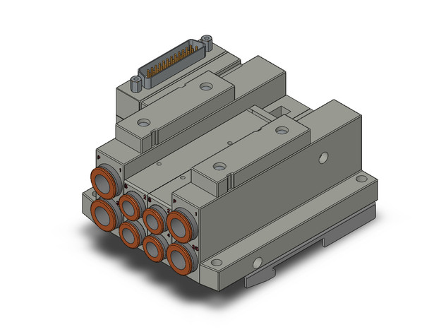 SMC SS5V2-10FD1-02B-C8-D0 4/5 Port Solenoid Valve