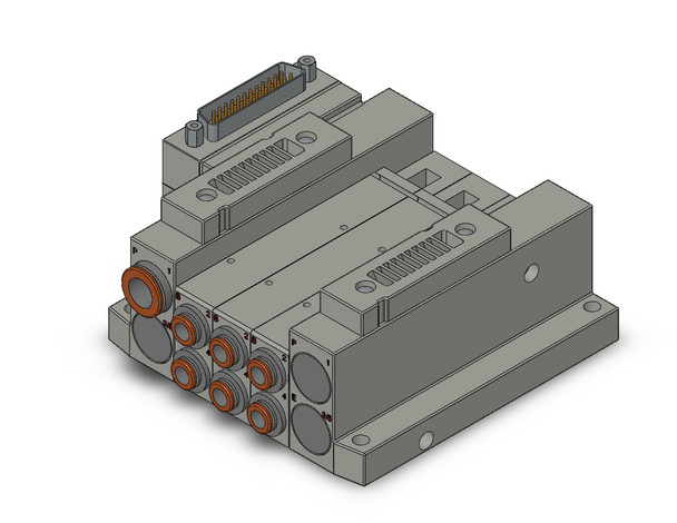 SMC SS5V2-10FD1-03DS-C6 4/5 Port Solenoid Valve