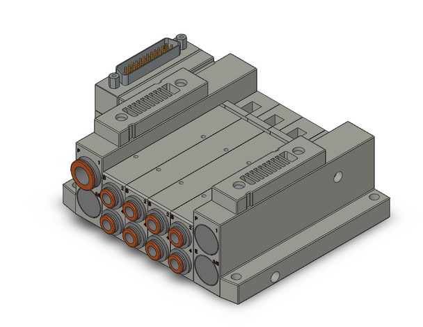 SMC SS5V2-10FD1-04DS-N7 4/5 Port Solenoid Valve