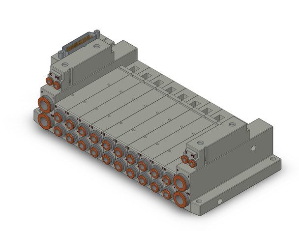 SMC SS5V2-10FD1-10BR-C6 4/5 Port Solenoid Valve