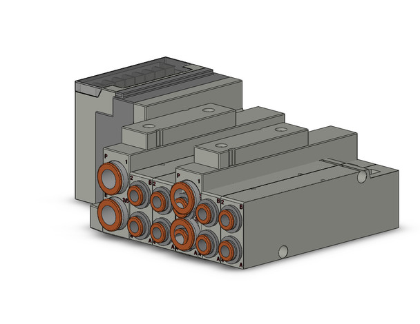 SMC SS5V2-10S3QD-05US-N7 4/5 Port Solenoid Valve