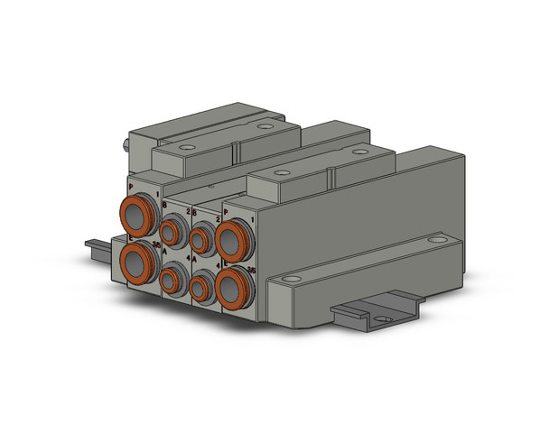 SMC SS5V2-16FD2-02B-C6 4/5 Port Solenoid Valve