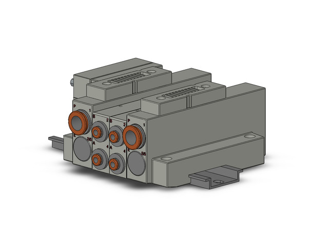 SMC SS5V2-16FD2-02BS-N3 4/5 Port Solenoid Valve