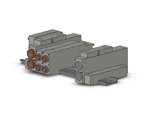 SMC SS5V2-16FD2-06D-C6 4/5 Port Solenoid Valve