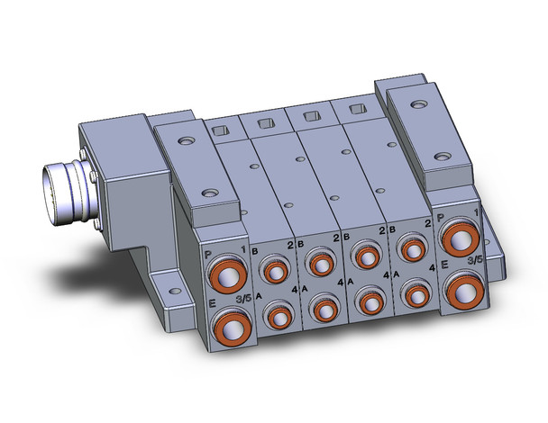 SMC SS5V3-W10CD-04B-N7 4/5 Port Solenoid Valve