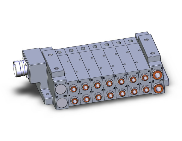 SMC SS5V3-W10CD-07U-N7 4/5 Port Solenoid Valve