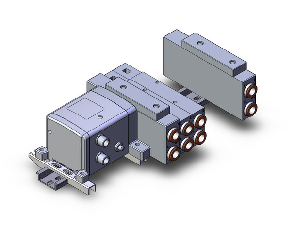 SMC SS5V3-W10S1ZEND-05B-N11-D 4/5 Port Solenoid Valve