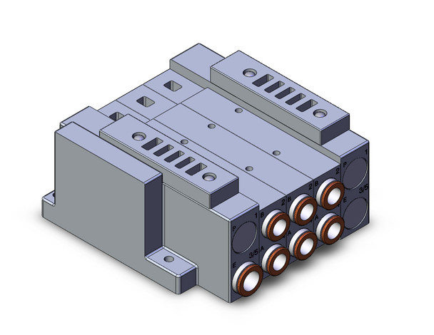 SMC SS5V3-W10S10D-03DS-C10 4/5 Port Solenoid Valve