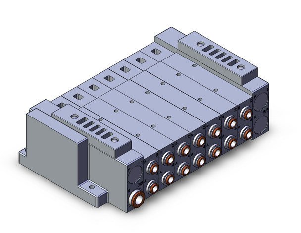 SMC SS5V3-W10S10D-07DS-N7 4/5 Port Solenoid Valve