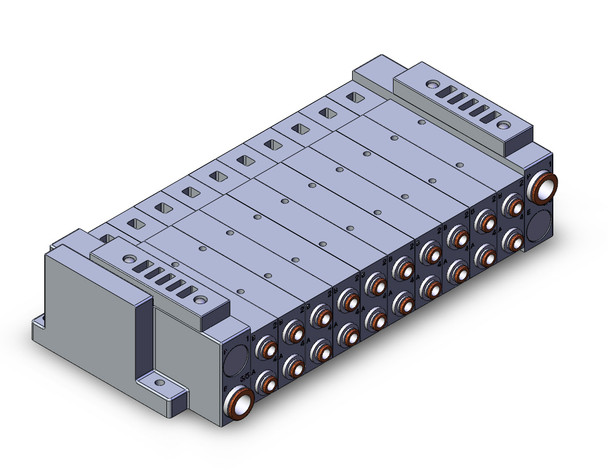 SMC SS5V3-W10S10D-10BS-C6 4/5 Port Solenoid Valve