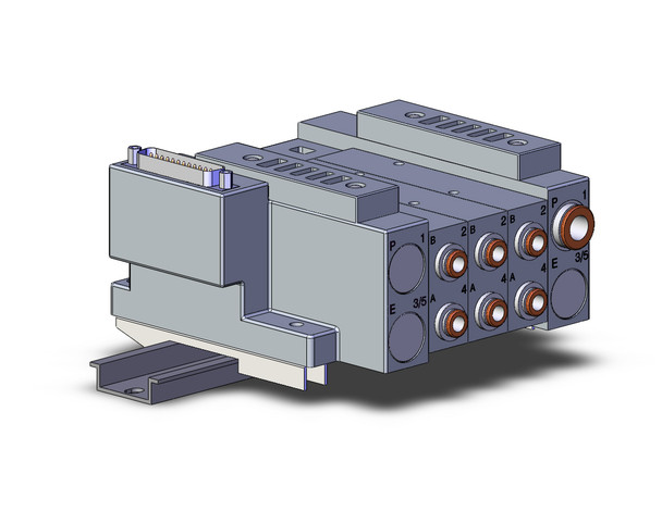 SMC SS5V3-10FD1-03US-N7-D 4/5 Port Solenoid Valve