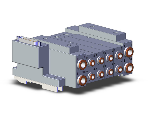 SMC SS5V3-10FD1-04B-N7-D0 4/5 Port Solenoid Valve