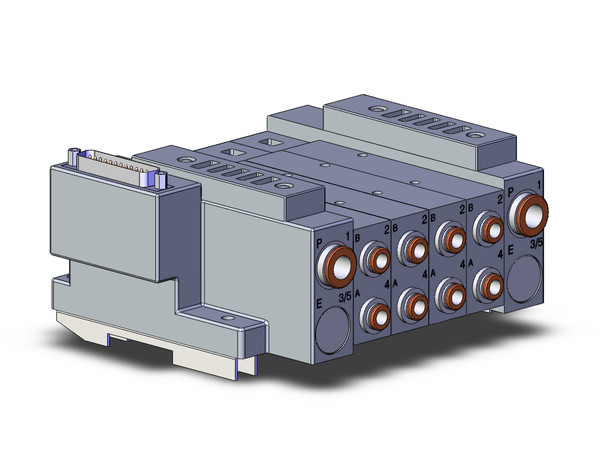 SMC SS5V3-10FD1-04BS-N7-D0 4/5 Port Solenoid Valve