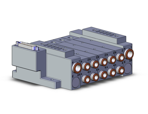 SMC SS5V3-10FD1-05BS-C8 4/5 Port Solenoid Valve