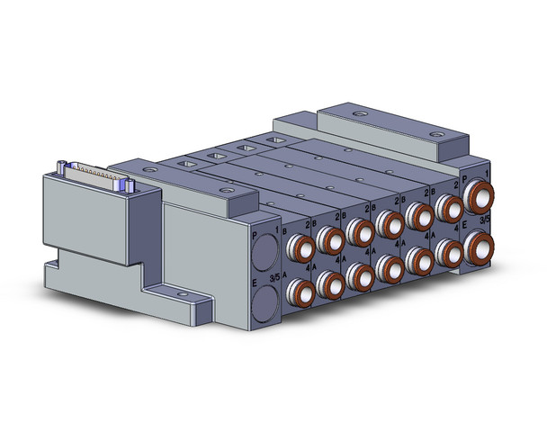 SMC SS5V3-10FD1-06U-N9 4/5 Port Solenoid Valve