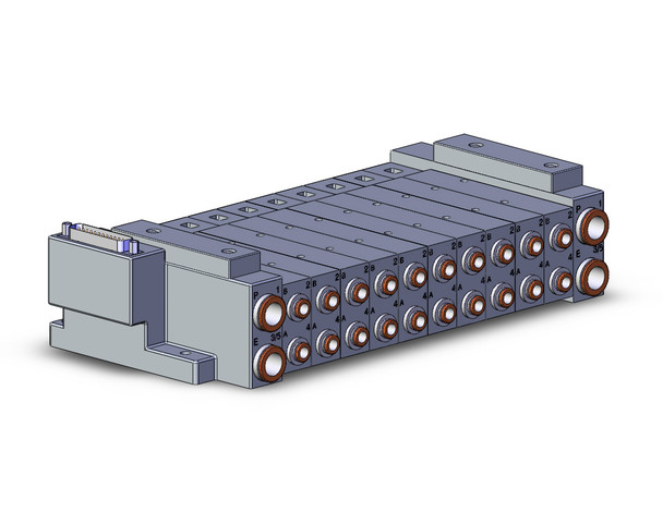 SMC SS5V3-10FD1-10B-C6 4/5 Port Solenoid Valve