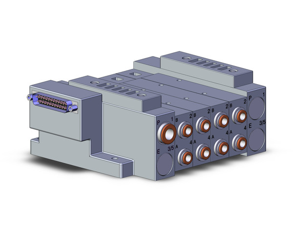 SMC SS5V3-10FD2-04DS-N7 4/5 Port Solenoid Valve