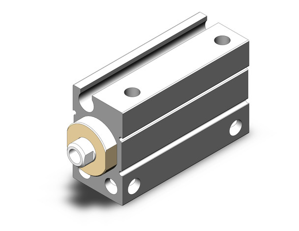 SMC CUJB8-20D compact cylinder cyl, free mount, dbl acting