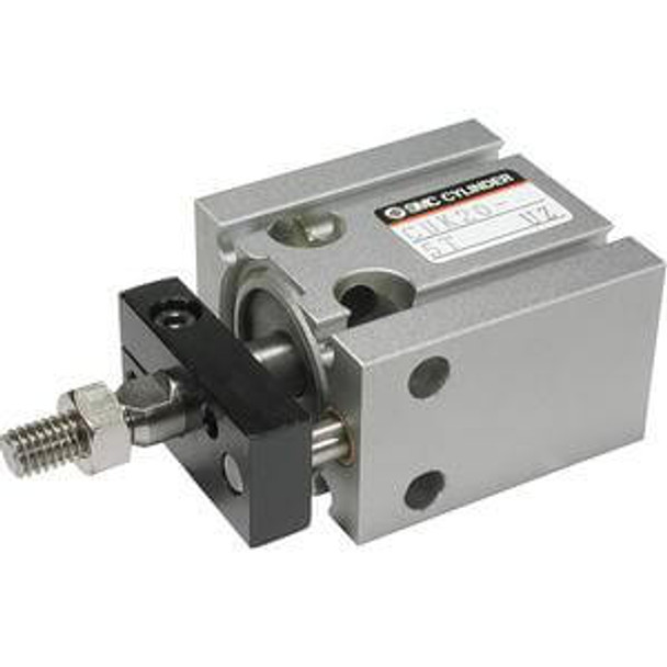 SMC CUK10-10T compact cylinder cyl, free mount, non-rotating