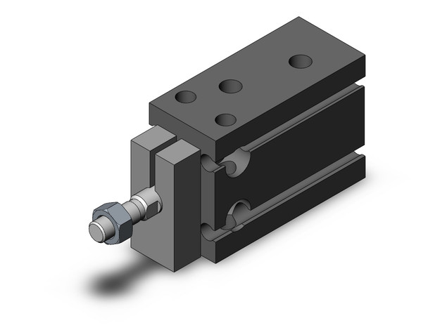 SMC CUK16-15D compact cylinder cyl, free mount, non-rotating