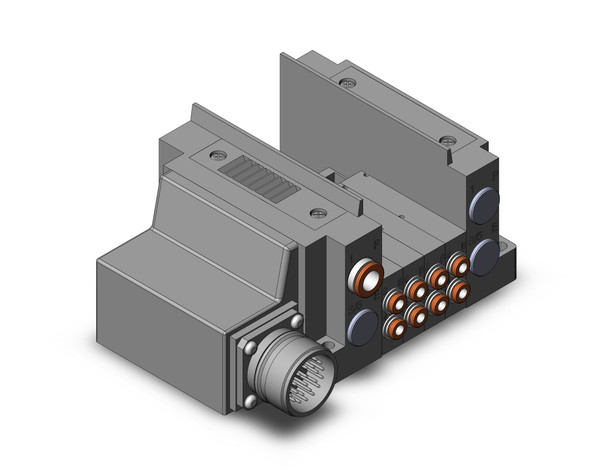 SMC SS5Y3-10M-04DS-C4 Ss5Y3 4 Sta Manifold Base