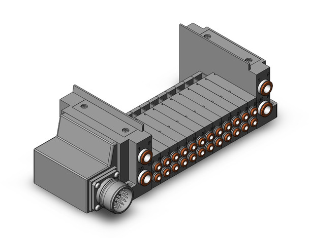 SMC SS5Y3-10M-12B-N3 Ss5Y3 12 Sta Manifold Base