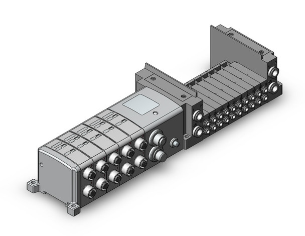 SMC SS5Y3-10SZE5D-10B-C4 Ss5Y3 10 Sta Manifold Base