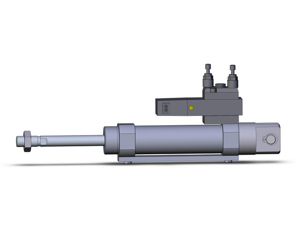 SMC CVM5D25F-50B-15G Cylinder, Valve Mounted, Dbl Acting