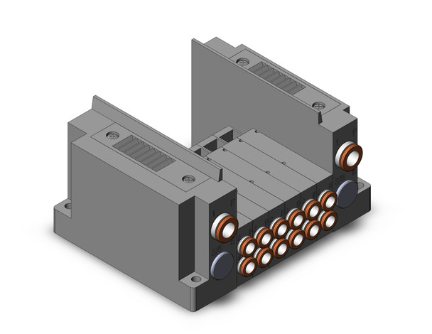 SMC SS5Y3-10S0-06BS-C6 Ss5Y3 6 Sta Manifold Base