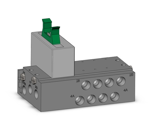 SMC SS5Y3-50PH1-04D-01T 4/5 Port Solenoid Valve