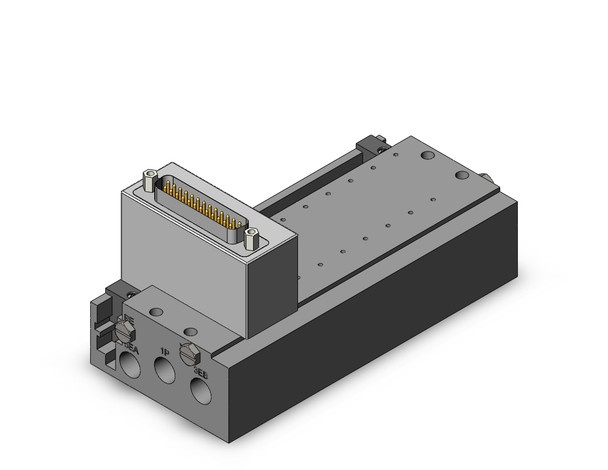 SMC SS5Y3-52F1-08B-00T Plug-In Metal Base