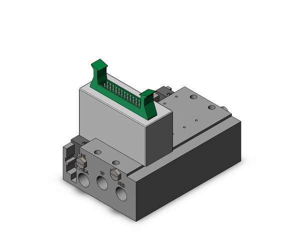 SMC SS5Y3-52P1-04D-00T Plug-In Metal Base