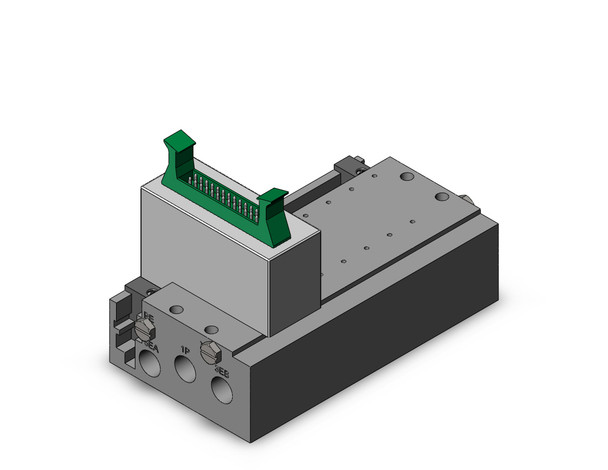 SMC SS5Y3-52P1-06D-00T Plug-In Metal Base