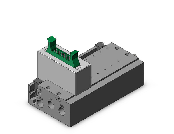 SMC SS5Y3-52RJ1-06D-00T Plug-In Metal Base