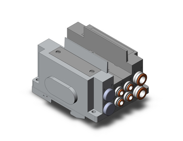 SMC SS5Y5-10S0-02U-C6D0 Ss5Y5 2 Sta Manifold Base