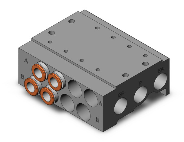 SMC SS5Y5-41-04-N9 4/5 Port Solenoid Valve