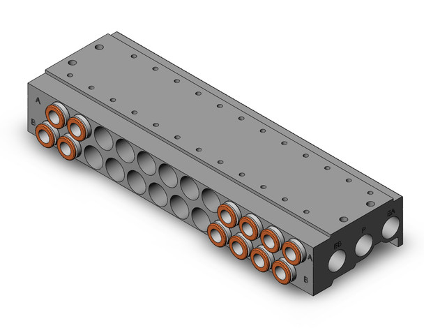 SMC SS5Y5-41-12-C8 Ss5Y Bar Stock Manifold